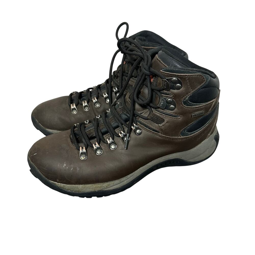 Merrell Reflex II Waterproof Hiking Boots Men's 8.5 Brown Leather